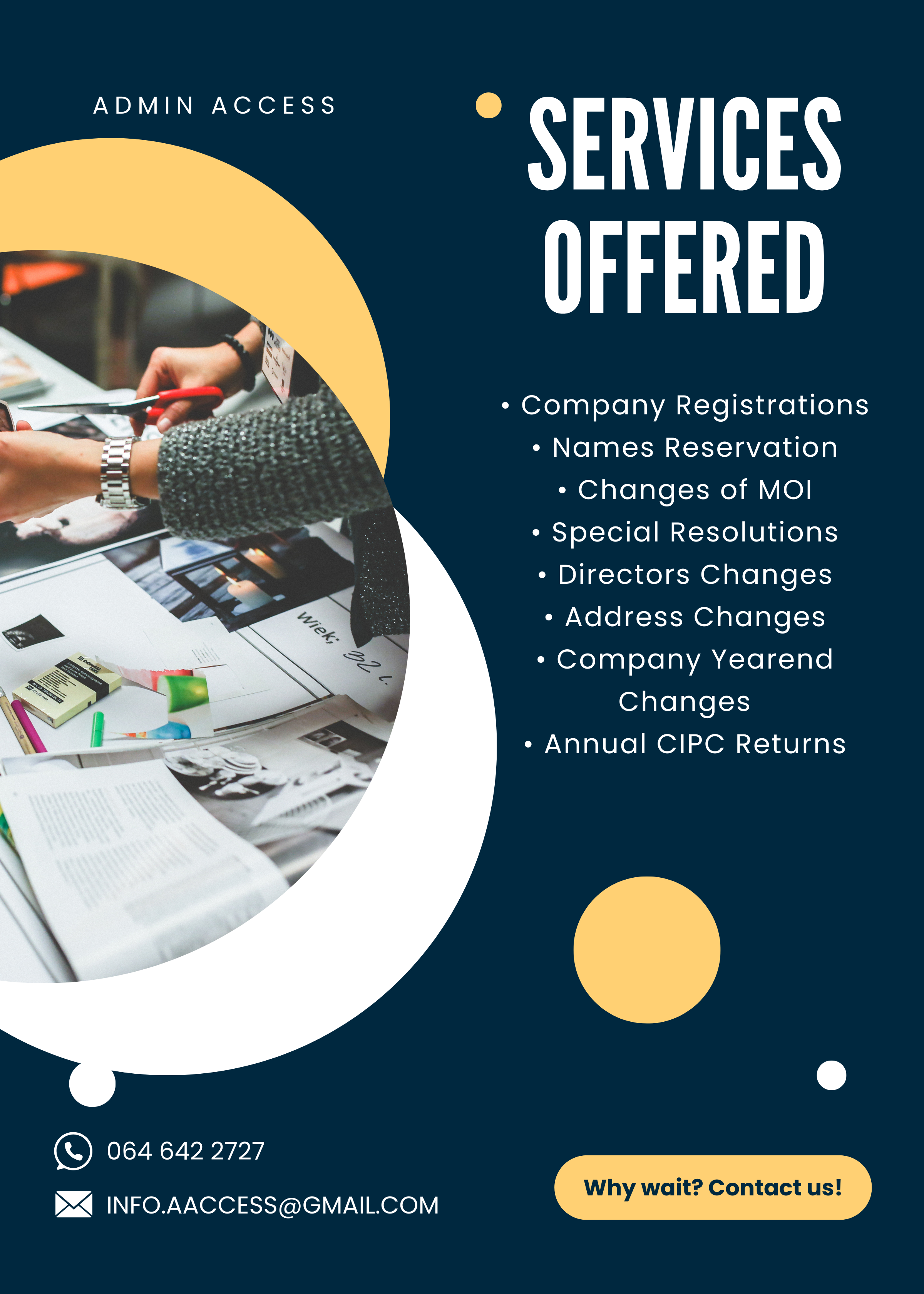 Popular Services Offered